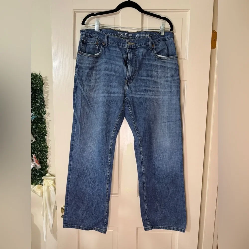 Men’s Signature Levi’s S61 Relaxed Jeans 36 x 30